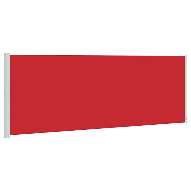 Afbeelding laden in galerijviewer, Vidaxl tuinscherm uittrekbaar 220x600 cm rood
