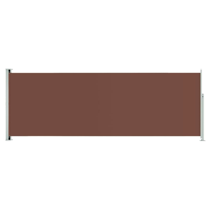 Afbeelding laden in galerijviewer, VidaXL Tuinscherm uittrekbaar 220x600 cm bruin

