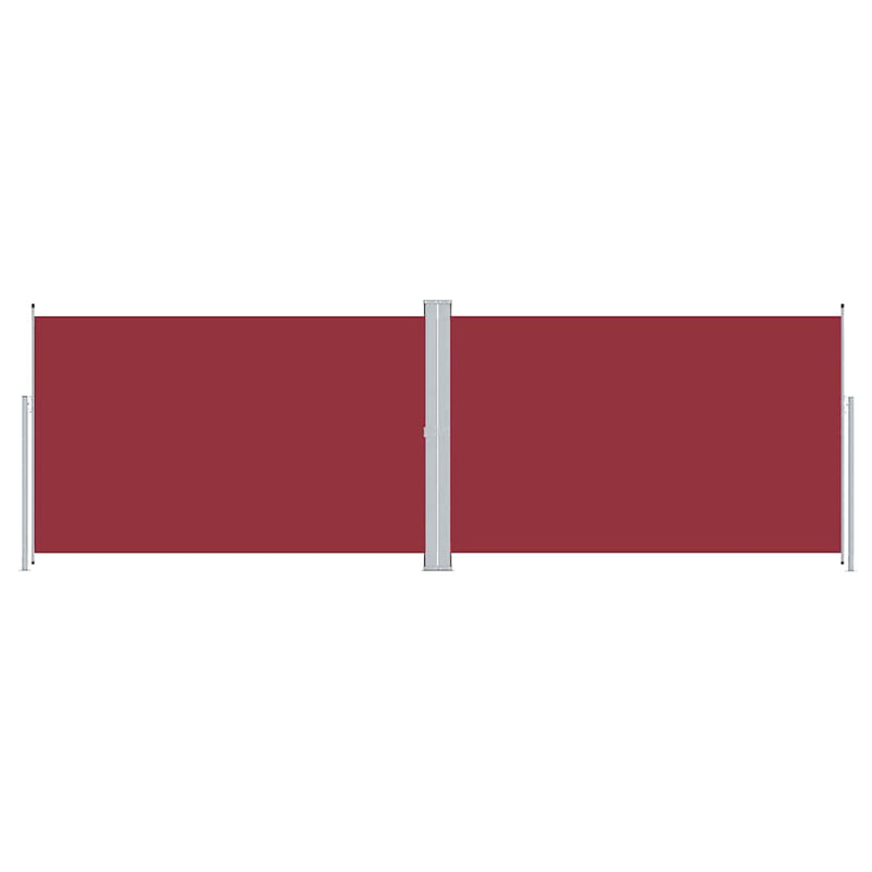 Afbeelding laden in galerijviewer, Vidaxl windscherm uittrekbaar 200x600 cm rood
