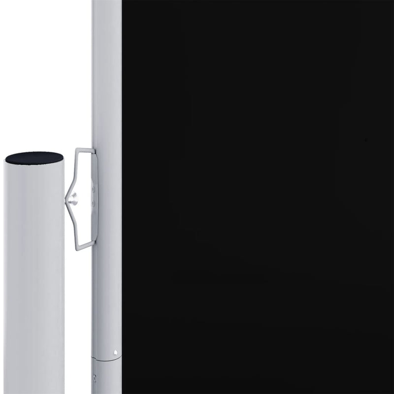 Afbeelding laden in galerijviewer, Vidaxl windscherm uittrekbaar 160x1000 cm zwart

