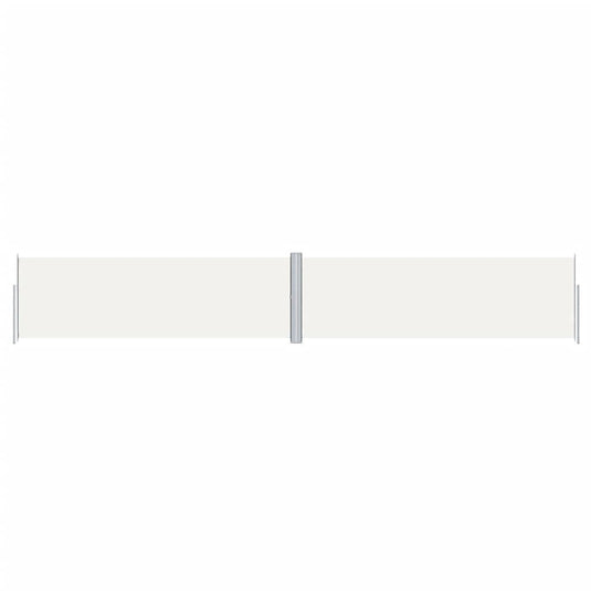 Vidaxl windscherm uittrekbaar 160x1000 cm crèmekleurig