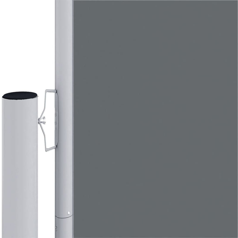 Afbeelding laden in galerijviewer, Vidaxl windscherm uittrekbaar 160x1000 cm antracietkleurig
