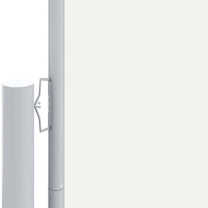 Afbeelding laden in galerijviewer, Vidaxl windscherm uittrekbaar 200x1000 cm crèmekleurig
