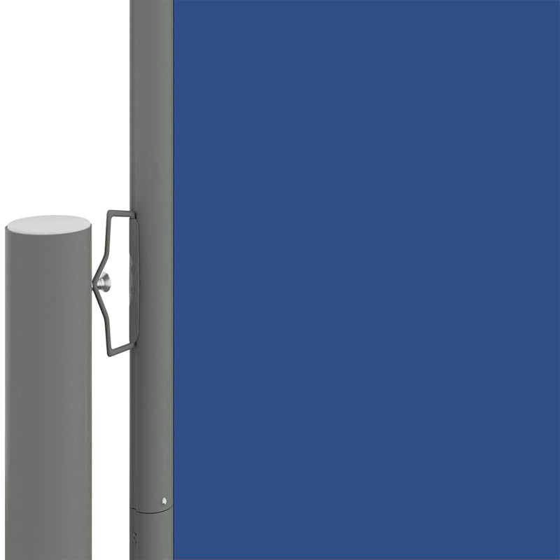 Afbeelding laden in galerijviewer, Vidaxl windscherm uittrekbaar 220x1000 cm blauw
