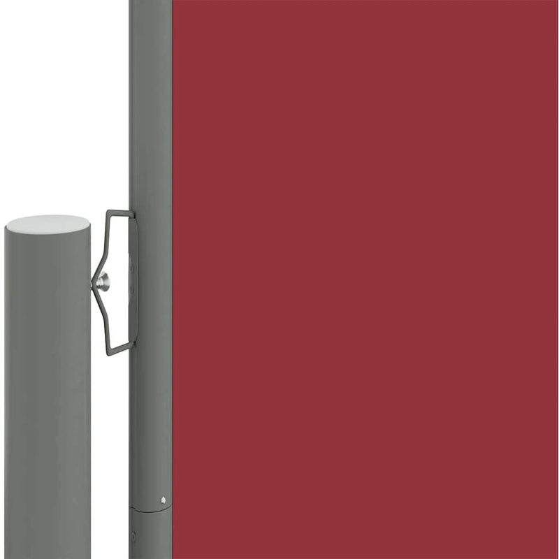 Afbeelding laden in galerijviewer, Vidaxl windscherm uittrekbaar 220x1000 cm rood
