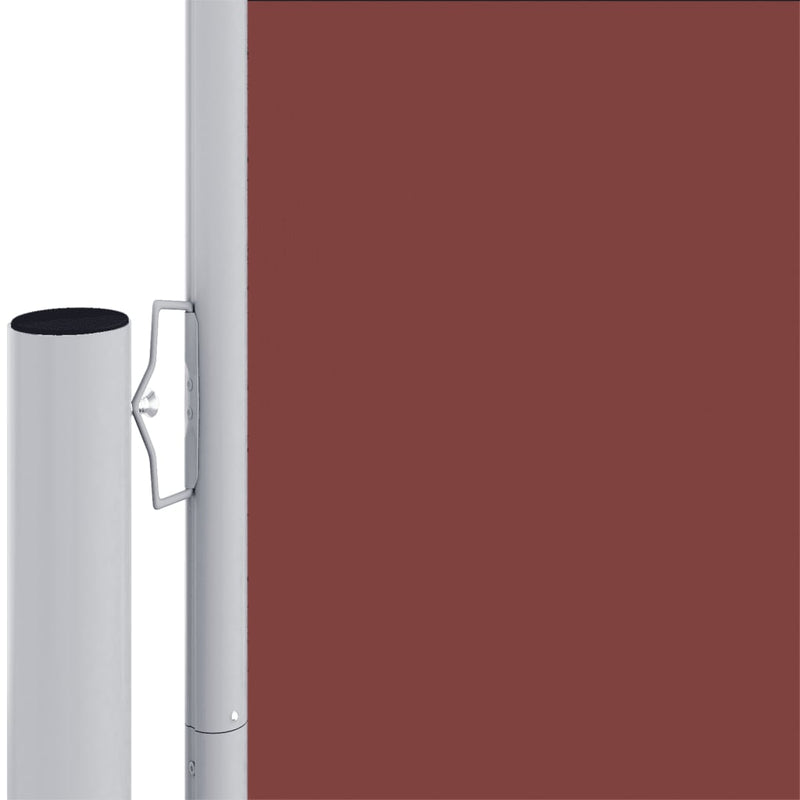 Afbeelding laden in galerijviewer, Vidaxl windscherm uittrekbaar 160x1200 cm bruin
