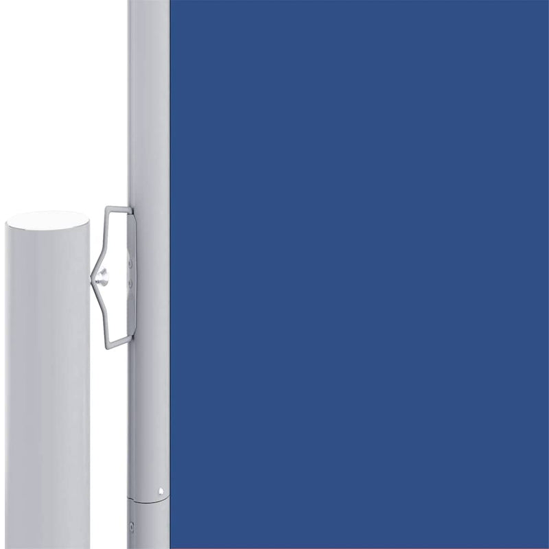 Afbeelding laden in galerijviewer, Vidaxl windscherm uittrekbaar 160x1200 cm blauw
