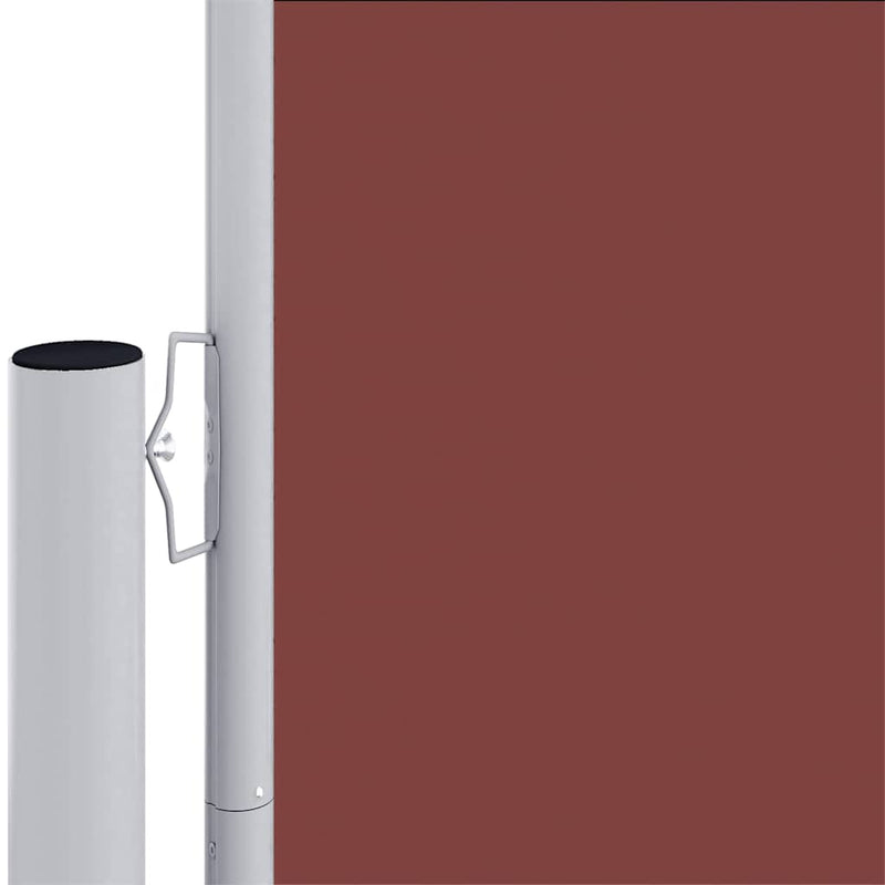 Afbeelding laden in galerijviewer, Vidaxl windscherm uittrekbaar 180x1200 cm bruin
