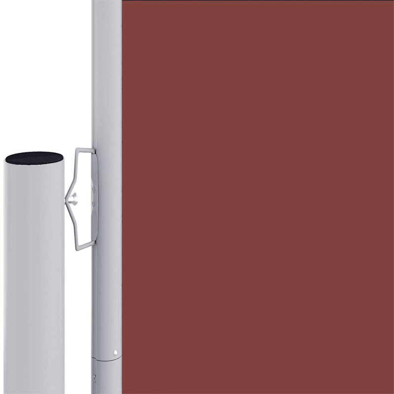 Afbeelding laden in galerijviewer, Vidaxl windscherm uittrekbaar 200x1200 cm bruin
