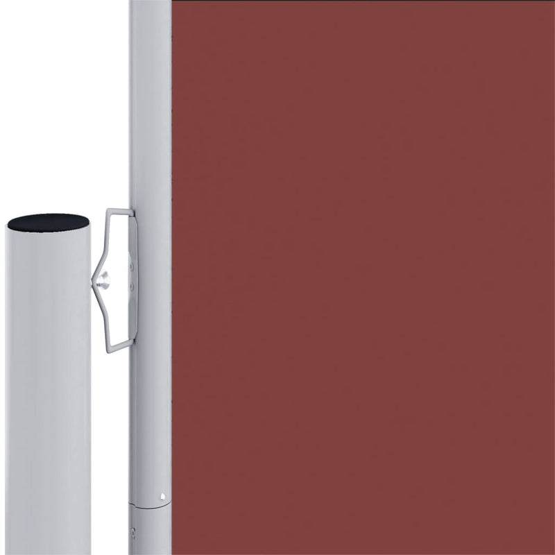Afbeelding laden in galerijviewer, Vidaxl windscherm uittrekbaar 220x1200 cm bruin
