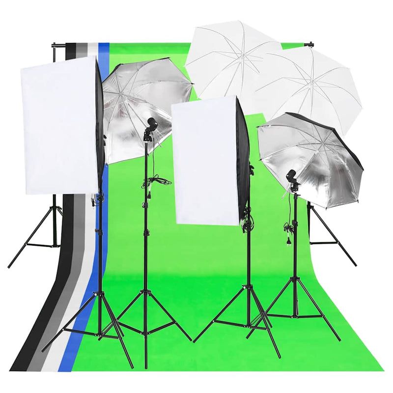 Afbeelding laden in galerijviewer, Vidaxl fotostudioverlichtingsset
