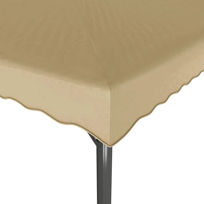 Afbeelding laden in galerijviewer, Vidaxl prieel 3x3 m aluminium en staal taupe
