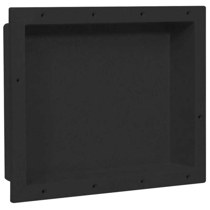 Afbeelding laden in galerijviewer, VidaXL Douchenis 41x51x10 cm matzwart

