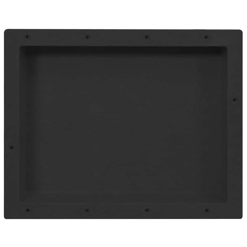 Afbeelding laden in galerijviewer, Vidaxl douchenis 41x51x10 cm matzwart
