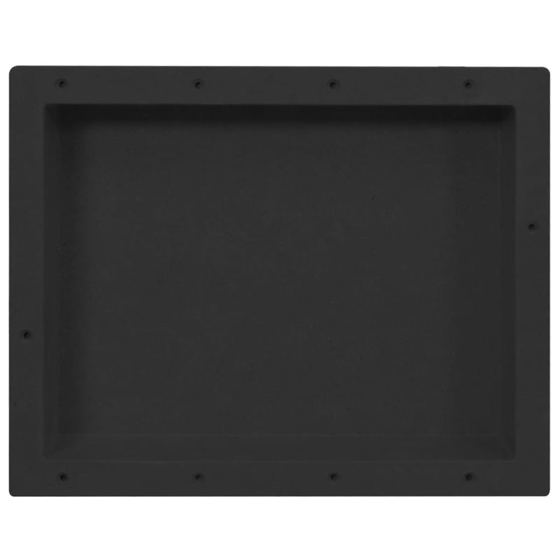 Afbeelding laden in galerijviewer, VidaXL Douchenis 41x51x10 cm matzwart

