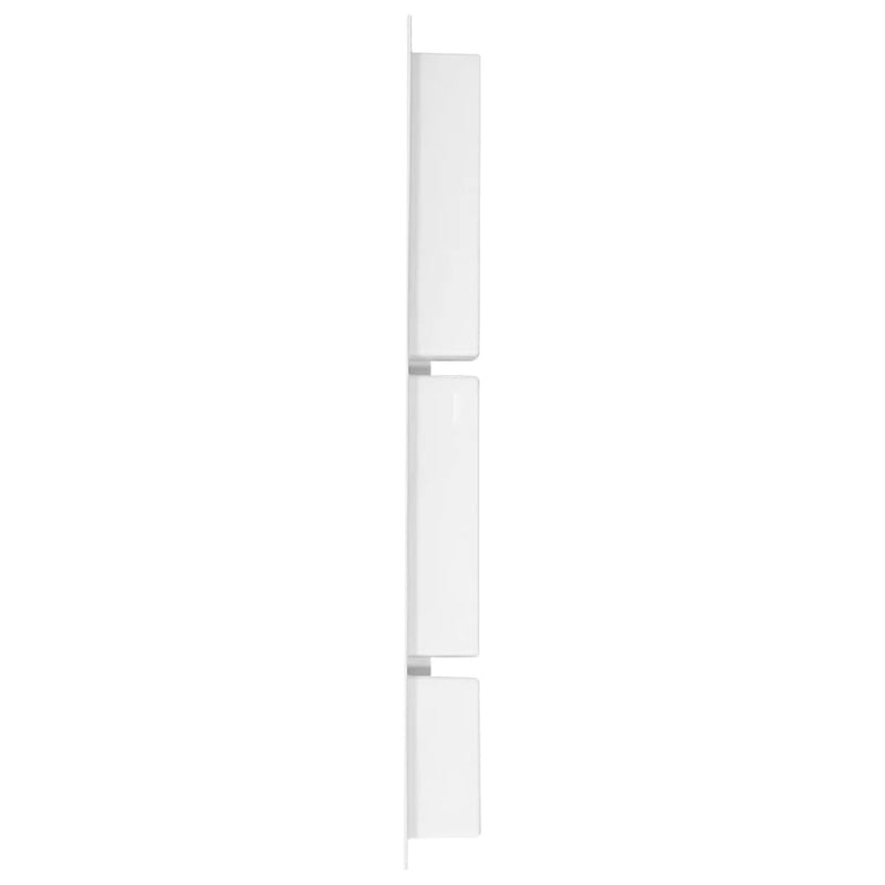 Afbeelding laden in galerijviewer, Vidaxl douchenis met 3 vakken 41x99x9 cm hoogglans wit
