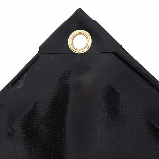 Vidaxl zeildoek 650 g m² 4x8 m zwart