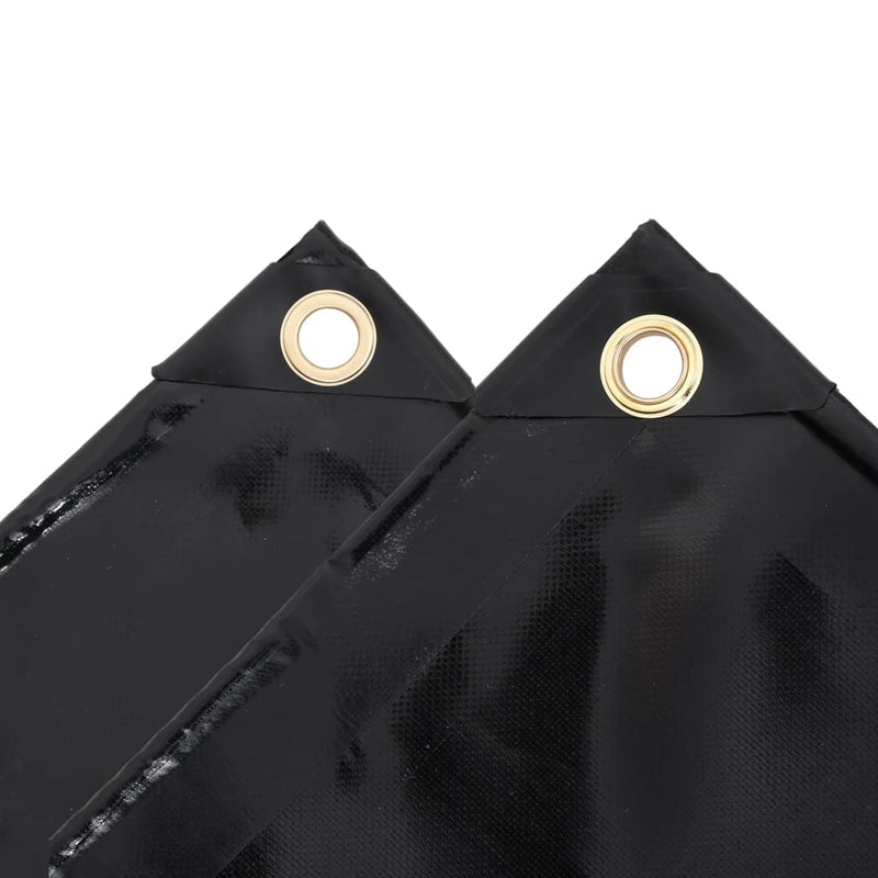 Afbeelding laden in galerijviewer, Vidaxl zeildoek 650 g m² 3,5x5 m zwart

