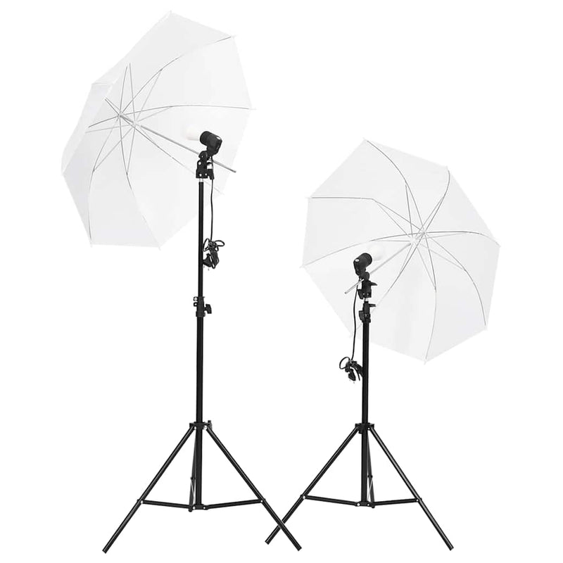 Afbeelding laden in galerijviewer, Vidaxl fotostudioset met verlichtingsset en achtergrond
