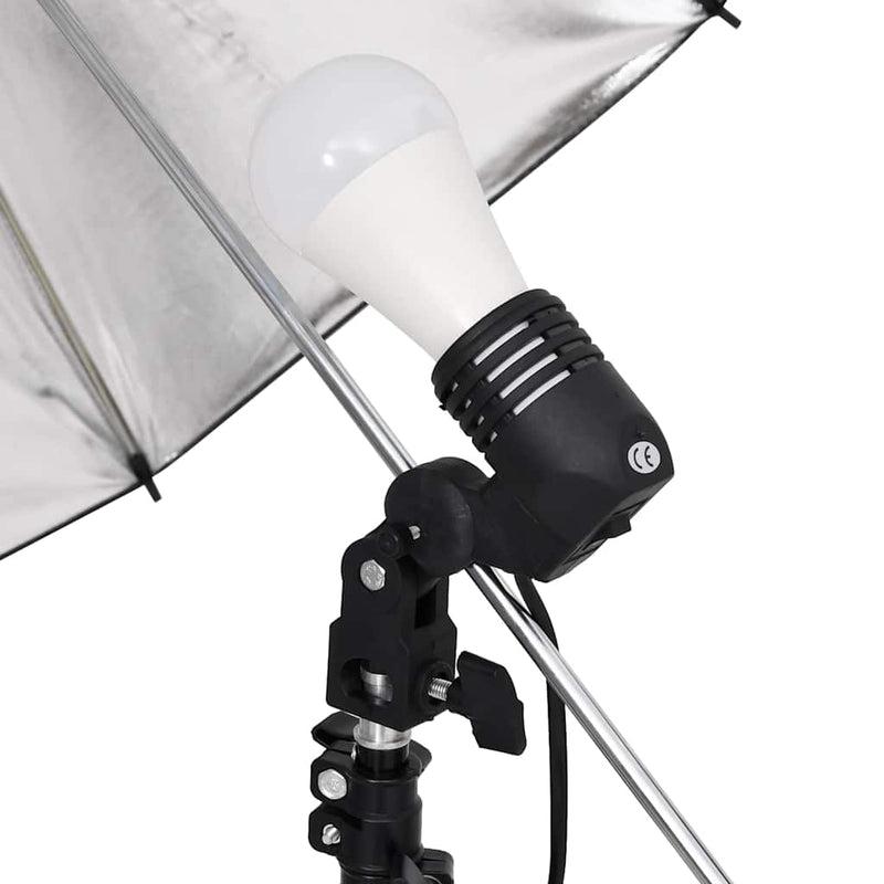 Afbeelding laden in galerijviewer, Vidaxl fotostudioset met verlichtingsset, achtergrond en reflector
