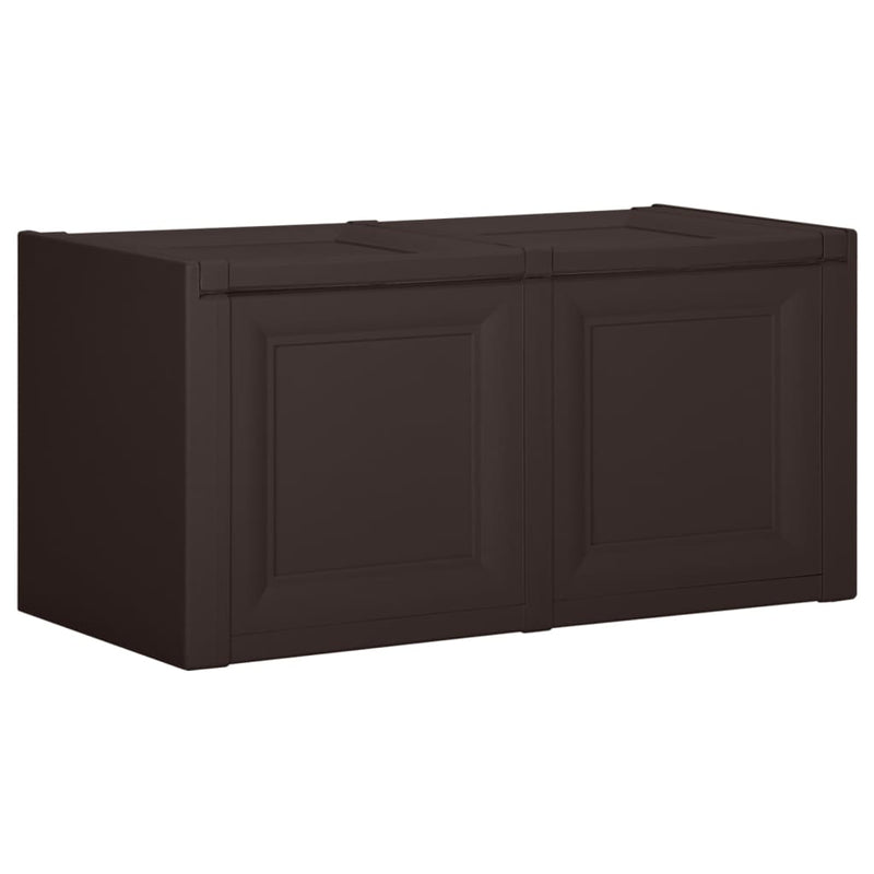 Afbeelding laden in galerijviewer, Vidaxl kussenbox 85 l 86x40x42 cm bruin
