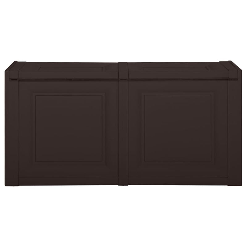 Afbeelding laden in galerijviewer, Vidaxl kussenbox 85 l 86x40x42 cm bruin
