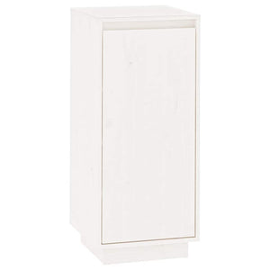 Vidaxl schoenenkast 35x35x80 cm massief grenenhout wit