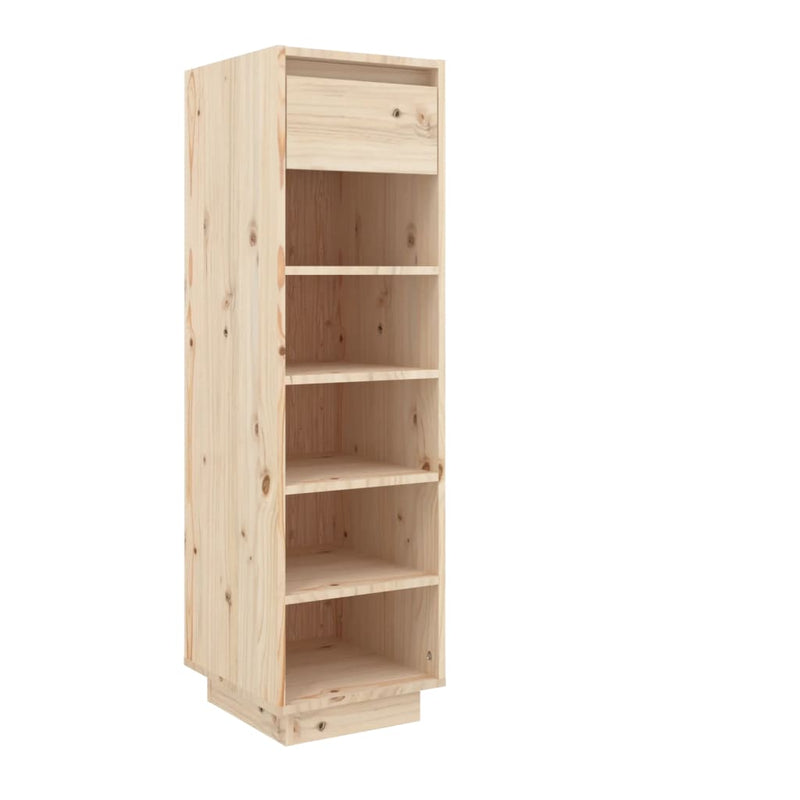 Afbeelding laden in galerijviewer, Vidaxl schoenenkast 30x34x105 cm massief grenenhout
