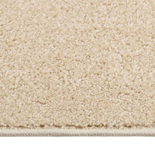 VidaXL Vloerkleed kortpolig 240x340 cm beige
