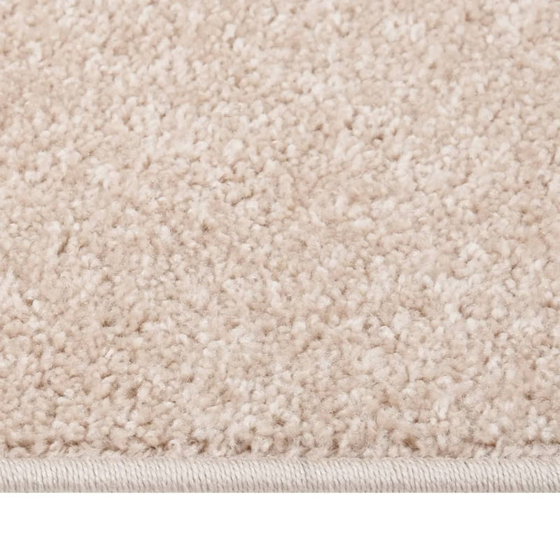 Afbeelding laden in galerijviewer, Vidaxl vloerkleed kortpolig 80x150 cm donkerbeige
