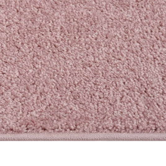 VidaXL Vloerkleed kortpolig 140x200 cm roze