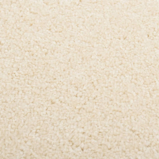 VidaXL Vloerkleed kortpolig 80x150 cm crèmekleurig