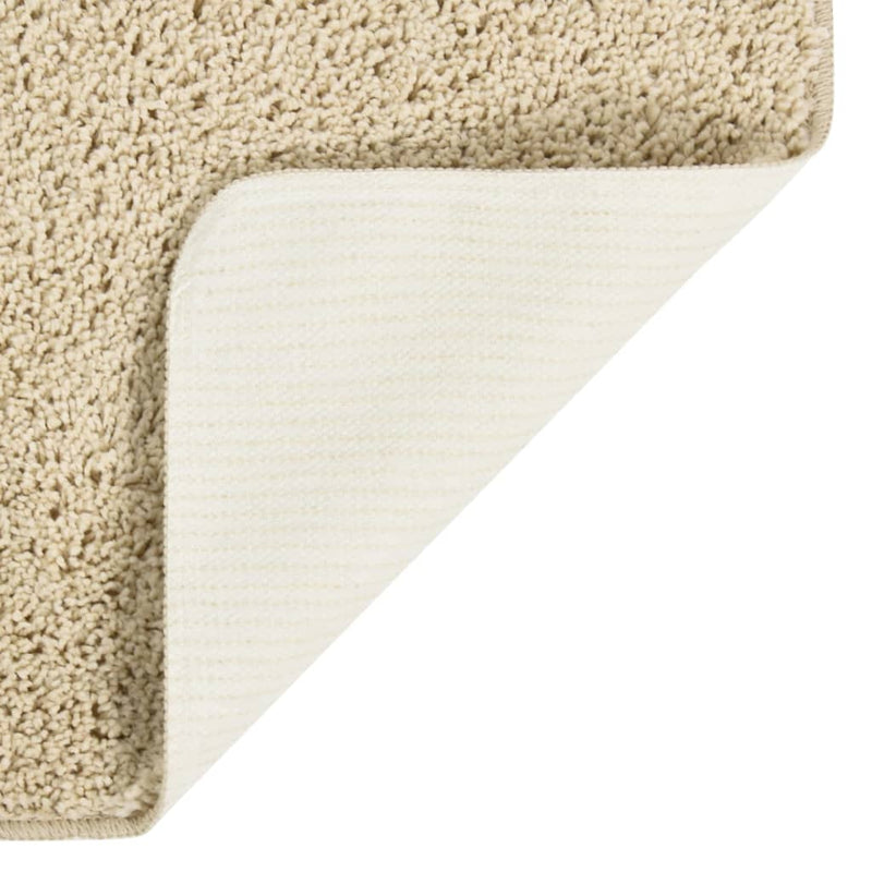 Afbeelding laden in galerijviewer, Vidaxl vloerkleed shaggy anti-slip 120x170 cm crèmekleurig
