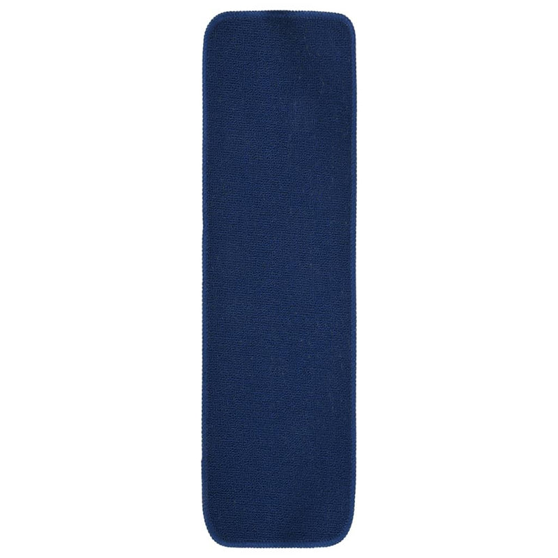Afbeelding laden in galerijviewer, Vidaxl trapmatten 15 st anti-slip rechthoekig 75x20 cm marineblauw
