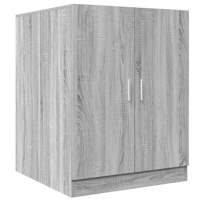 Afbeelding laden in galerijviewer, Vidaxl wasmachinekast 71x71,5x91,5 cm grijs sonoma eikenkleurig
