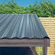 Vidaxl dakpanelen 12 st 80x36 cm gegalvaniseerd staal grijs