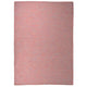 Vidaxl buitenkleed platgeweven 140x200 cm rood