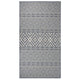 Vidaxl buitenkleed met patroon platgeweven 80x150 cm blauw