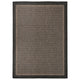 VidaXL Buitenkleed platgeweven 120x170 cm donkerbruin