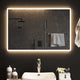 Vidaxl badkamerspiegel led 90x60 cm