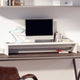 Vidaxl monitorstandaard 100x27x15 cm massief grenenhout wit