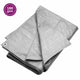 Vidaxl dekzeil 180 g m² 3x6 m hdpe grijs