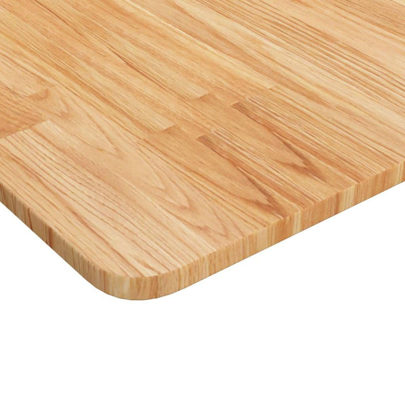 Afbeelding laden in galerijviewer, Vidaxl wastafelblad 100x50x1,5cm behandeld massief hout lichtbruin
