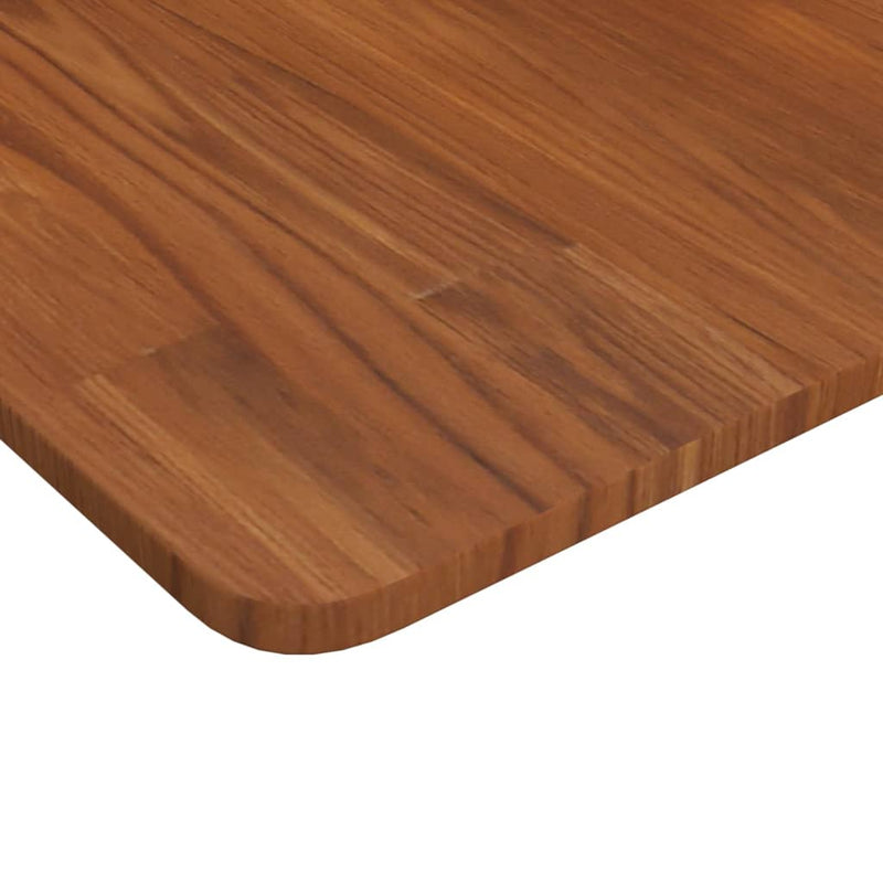 Afbeelding laden in galerijviewer, Vidaxl wastafelblad 60x40x1,5cm behandeld massief hout donkerbruin
