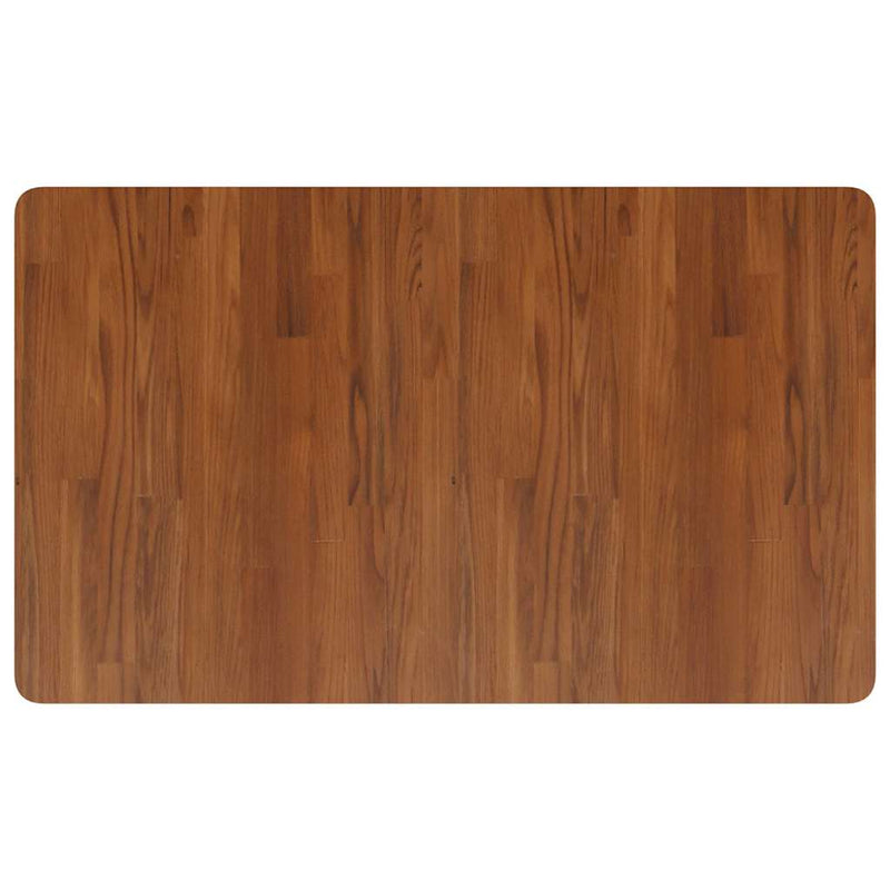 Afbeelding laden in galerijviewer, Vidaxl wastafelblad 100x60x1,5cm behandeld massief hout donkerbruin
