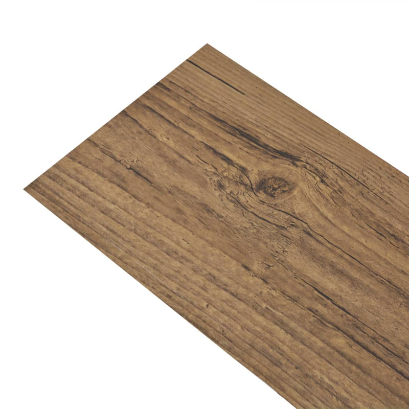 Afbeelding laden in galerijviewer, Vidaxl vloerplanken zelfklevend 2,51 m² 2 mm pvc walnootbruin
