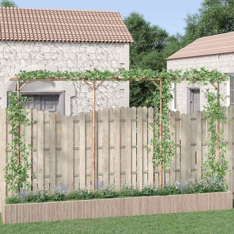 Afbeelding laden in galerijviewer, Vidaxl pergola 385x40x205 cm bamboe
