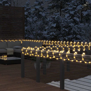 Vidaxl lichtslinger met 480 led's warmwit 20 m pvc