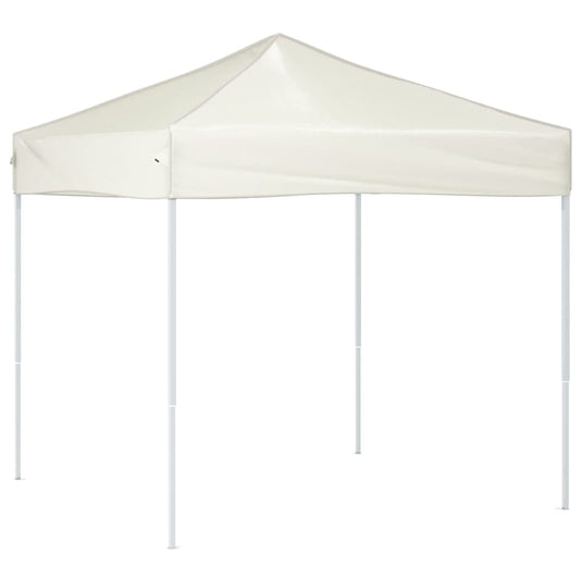 Vidaxl partytent inklapbaar 2x2 m crèmekleurig
