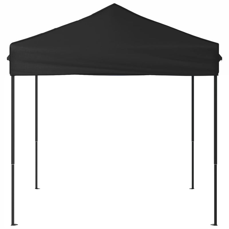 Afbeelding laden in galerijviewer, Vidaxl partytent inklapbaar 2x2 m zwart
